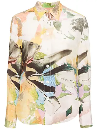 Paul Smith Camicia Floral Collage - Verde