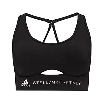 adidas Sportswear SCOOP LOUNGE - Brassière - black/vert foncé 