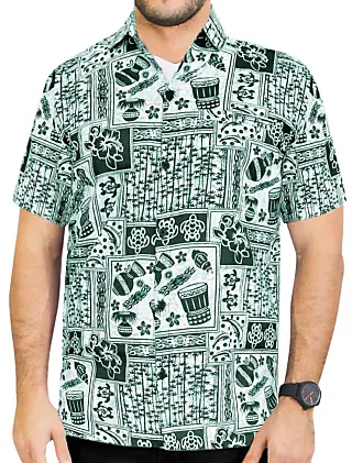  Mens Casual Button Down Hawaiian Floral Shirts Short Sleeve  Color Block Aloha Beach Party Holiday Graphic T Shirts M-3XL Green :  Clothing, Shoes & Jewelry