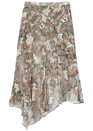 ETRO paisley-print cotton mini skirt - Neutrals