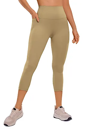 CRZ YOGA Womens Butterluxe Workout Capri Leggings 21 Inches - High