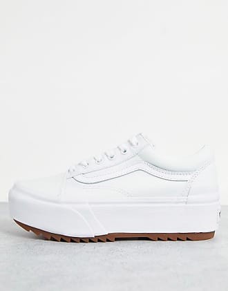 white vans trainers