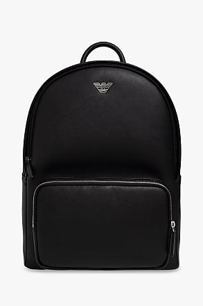 Armani Exchange Faux Leather Backpack Black