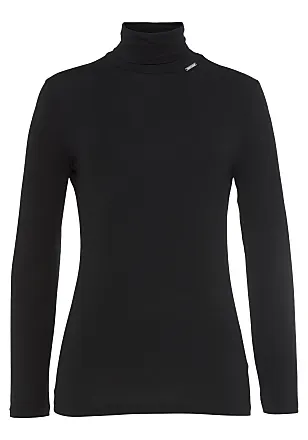 Tara Turtleneck Top - Black