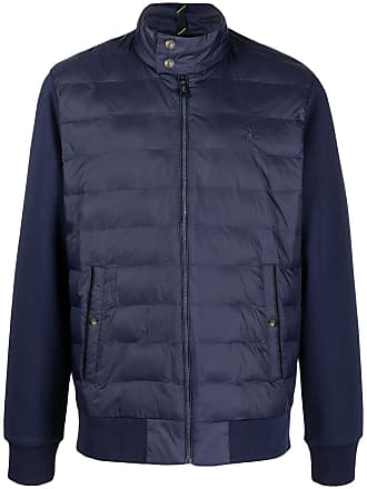 Polo Ralph Lauren quilted hybrid jacket - men - Polyester/Polyester/Nylon/Nylon/Cotton - L - Blue