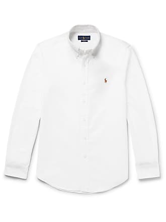 ralph lauren white button up