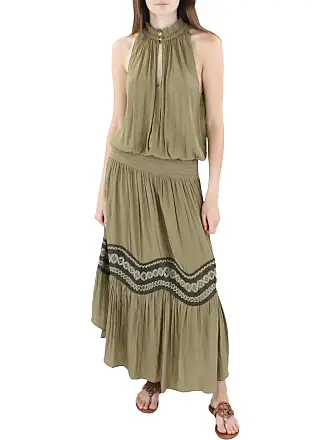 Ramy Brook Antonia Plunge Cutout Maxi Dress