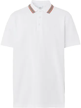 Polo shirt Burberry Ecru size M International in Cotton - 22400033
