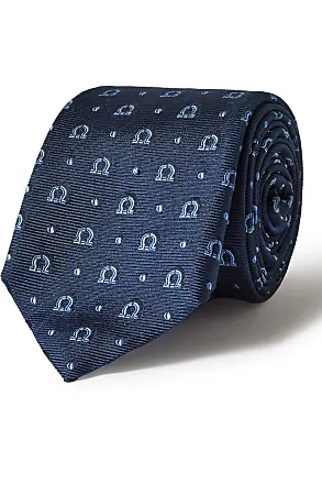 Ferragamo Men's Sparrow Print Silk Tie