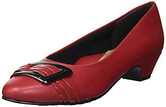 Soft Style Womens Pleats Be with You Pump, Tibetan red Kid, 7.5 Narrow