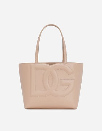 Dolce & Gabbana Small Sicily Handbag In Iguana Print Calfskin With Dg Logo  Crystals In Pink, ModeSens