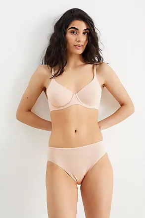 Lingerie C&A  Soutien-gorge réducteur - effet brillant Blanc