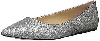 Imagine Vince Camuto Damen GENESA Ballerinas, Platin/Zinn, 36 EU