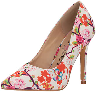 Penny Loves Kenny Womens Opus SF Pump, White Floral, 11 Medium US