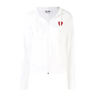 Comme des garcons top zip up hoodie vit