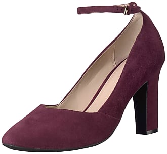 Cole Haan Womens Kaelyn Pump (85MM), Winetasting Suede, 10 B US