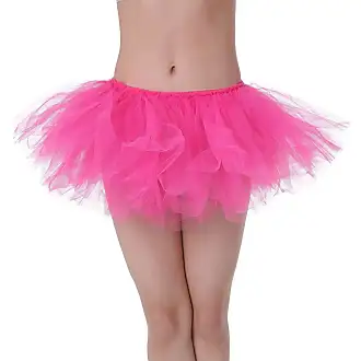 Gonna grigia da donna, per feste, in tulle, per cosplay, per carnevale,  elegante, da cocktail, da balletto, in tulle