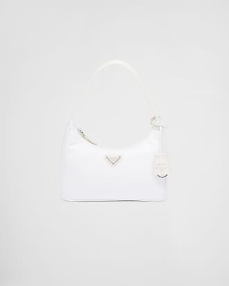 prada bag white