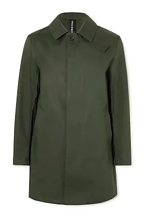 Mackintosh Freddie check-pattern wool coat - Neutrals