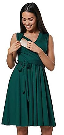 Schwangerschafts Tulpenkleid mit Taschen 806p Happy Mama Damen Umstands-Kleid