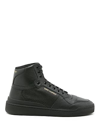 Saint Laurent SL24 high-top sneakers - men - Leather - 40,5 - Black