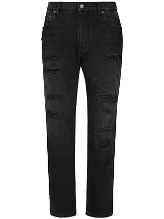 3884O jeans DOLCE & GABBANA grigio nero 14 stretch pantaloni uomo