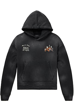 Amiri Grey Army Paint Hoodie in Gray for Men