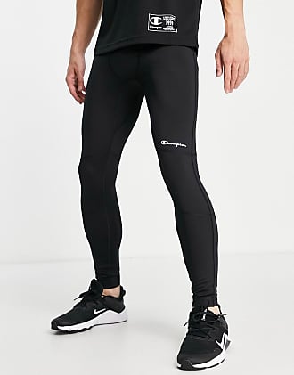 Mens Compression Sweatpants,Pingtr Mens Sports Tights Cool Dry Baselayer Leggings Pro Traning Pants for All Season Black S-3XL 