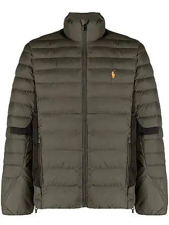 Polo Ralph Lauren Beckt logo-appliqué padded jacket - Grey