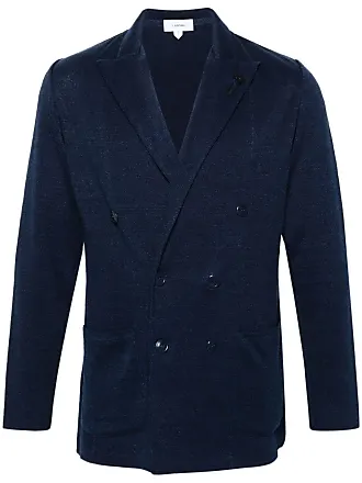 Lardini notched-lapels single-breasted suit - Blue