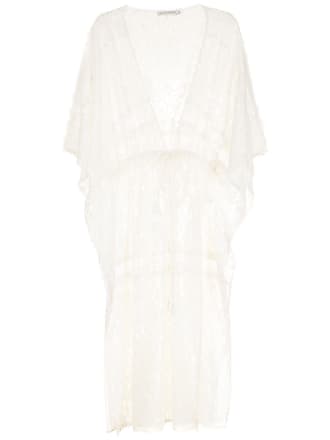 Martha Medeiros Sandra beach dress - women - Cotton/Polyimide - P - White