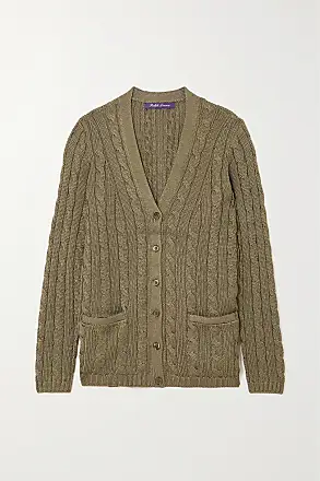 Cardigan donna lungo lana maglione in bianco aperto nuovo da nero verde  beige