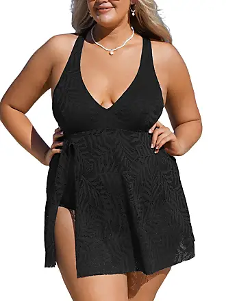 Black One-Piece Swimsuits / One Piece Bathing Suit: at $16.99+