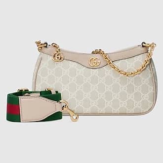 Gucci Vintage GG Canvas Flap Pochette - Neutrals Shoulder Bags