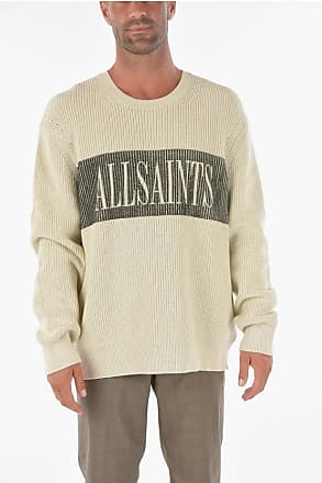 Allsaints Musen braun Fledermaus Style Pullover asymmetrischer Größe 10 