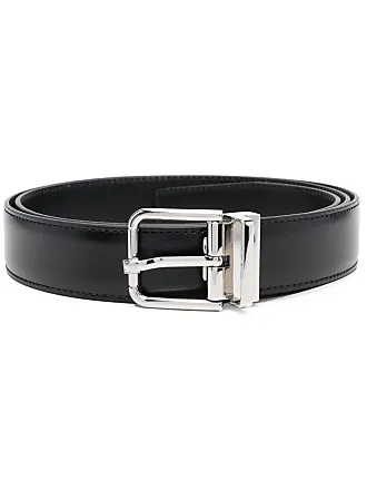 Leather belt Dolce & Gabbana Black size L International in Leather