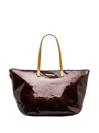Louis Vuitton Bellevue PM Purple Patent Leather Handbag (Pre-Owned)