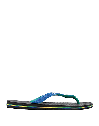 Rubber Flip Flops with Embossed Logo