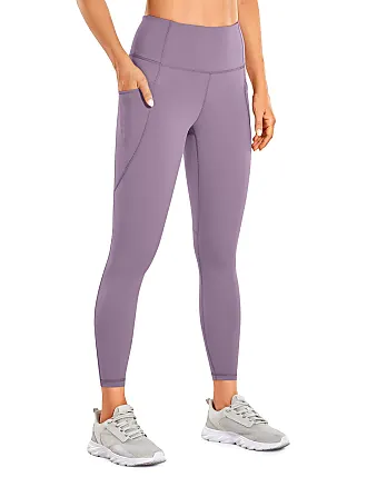 Purple Plum Capri Stretchy Yoga Pants - Women's Small