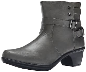 Easy Street Womens Carson Boot, Grey, 6 N US