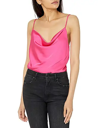  The Drop Women's Christy Cowl Neck Cami Silky Stretch Top  Shirt, -Black, XXS : Clothing, Shoes & Jewelry