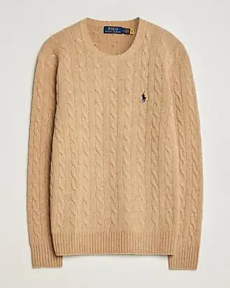 LILLY 25 Pull col rond en cachemire camel – Studio cashmere8