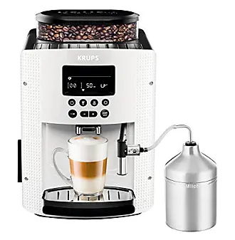 Machine à expresso Cappuccino 1,6L 1450W Noir - KRUPS - YY8135FD 