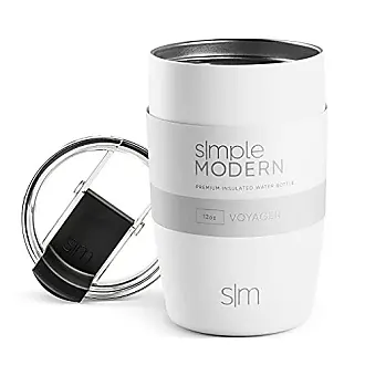  Simple Modern Tumbler Lid with Straw, Reusable Replacement  ONLY Fits Stainless Steel Trek Travel Mug Iced Coffee Cup Water Bottle, Trek Collection