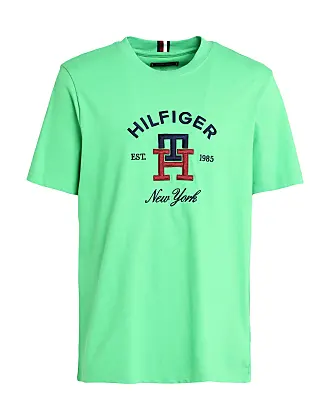 Tommy Hilfiger Girls' Adaptive Logo Stripe T-Shirt
