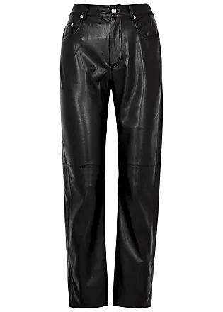 5 ways to style your black leather trousers | Stylight