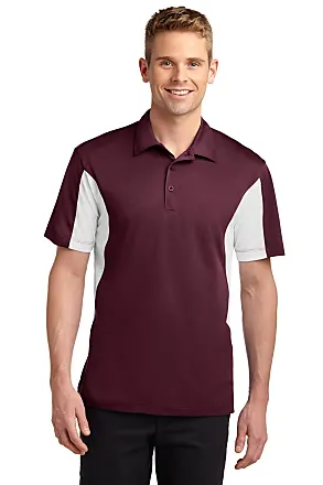 SPORT-TEK Micropique Sport-Wick Polo ST650 Maroon XL at  Women's  Clothing store