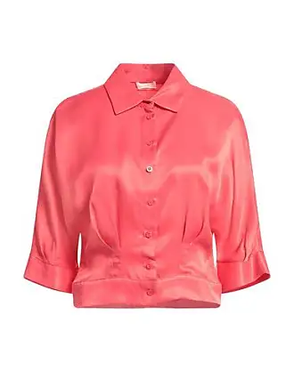 L'AGENCE Bianca silk-satin blouse