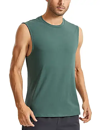 CRZ YOGA Sleeveless Shirts − Sale: at $15.40+