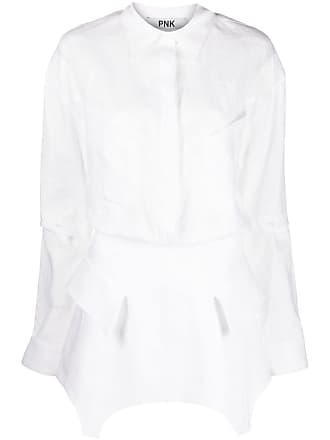 Pinko Womens Mid-Length Dresses  Maxi Monogram print shirtdress  BLACK/BEIGE/WHITE ⋆ Ergene River